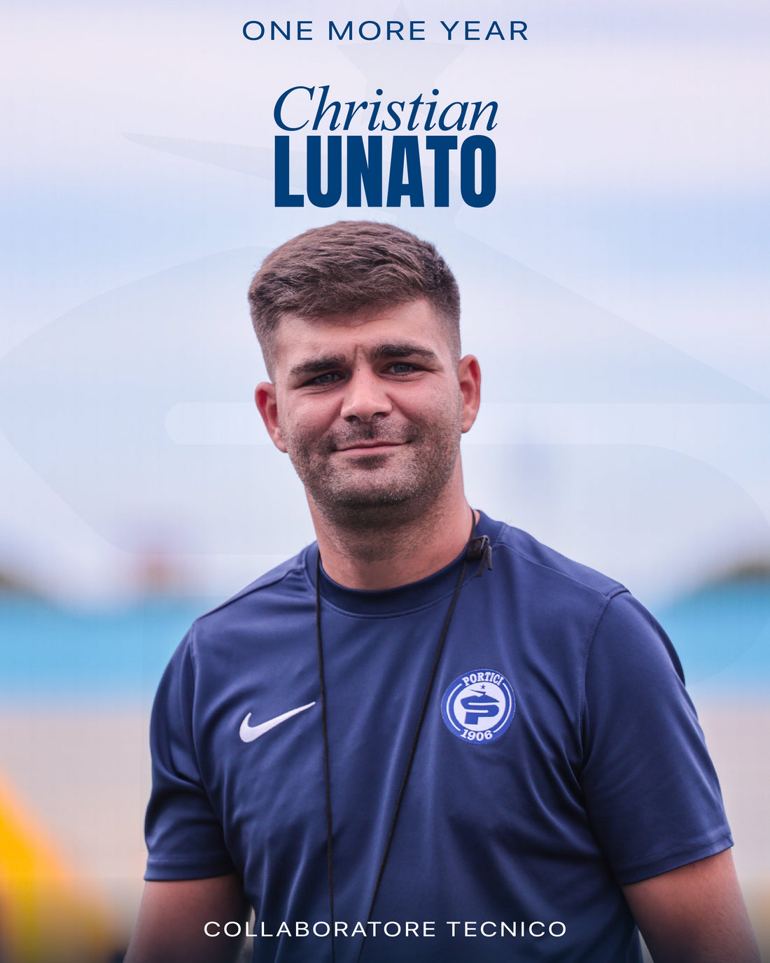 ONE MORE YEAR - Portici 1906: Lunato è il nuovo collaboratore tecnico