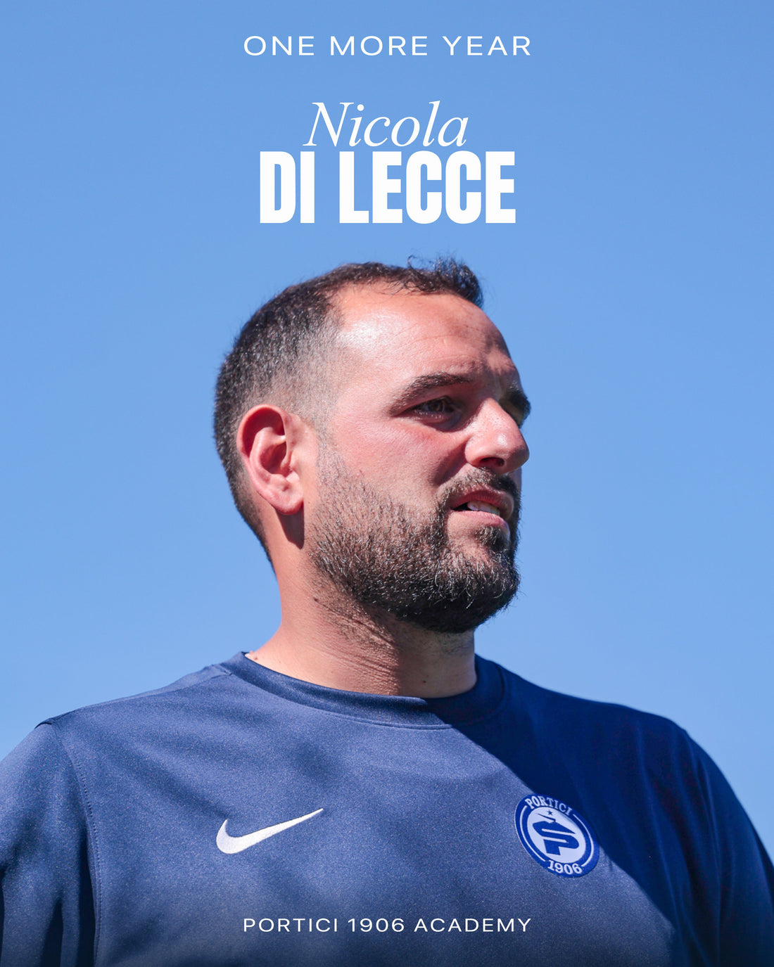 ONE MORE YEAR - Portici e Nicola Di Lecce ancora insieme: la nota