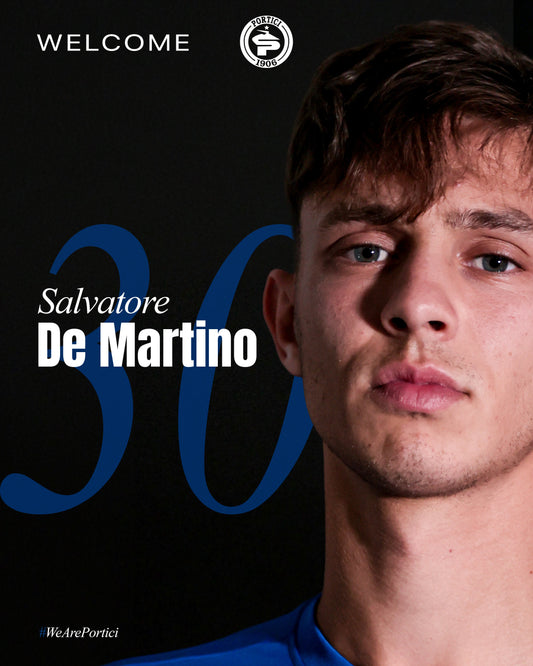Portici, colpo De Martino a centrocampo: il benvenuto del club