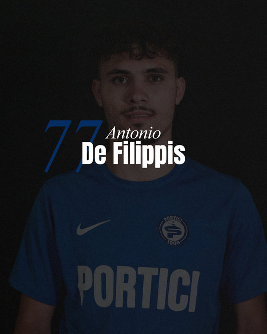 Portici, De Filippis: "Felice di essere qui. A questo club non puoi dire di no"