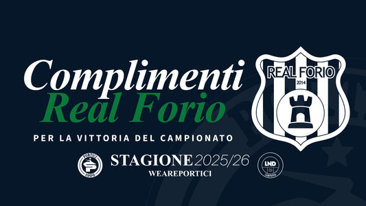 Portici, congratulazioni al Real Forio: la nota
